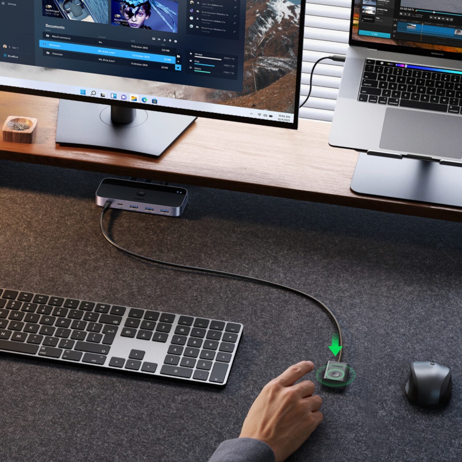 Ugreen Sharing Switch Box 2-IN-4 Out image 3