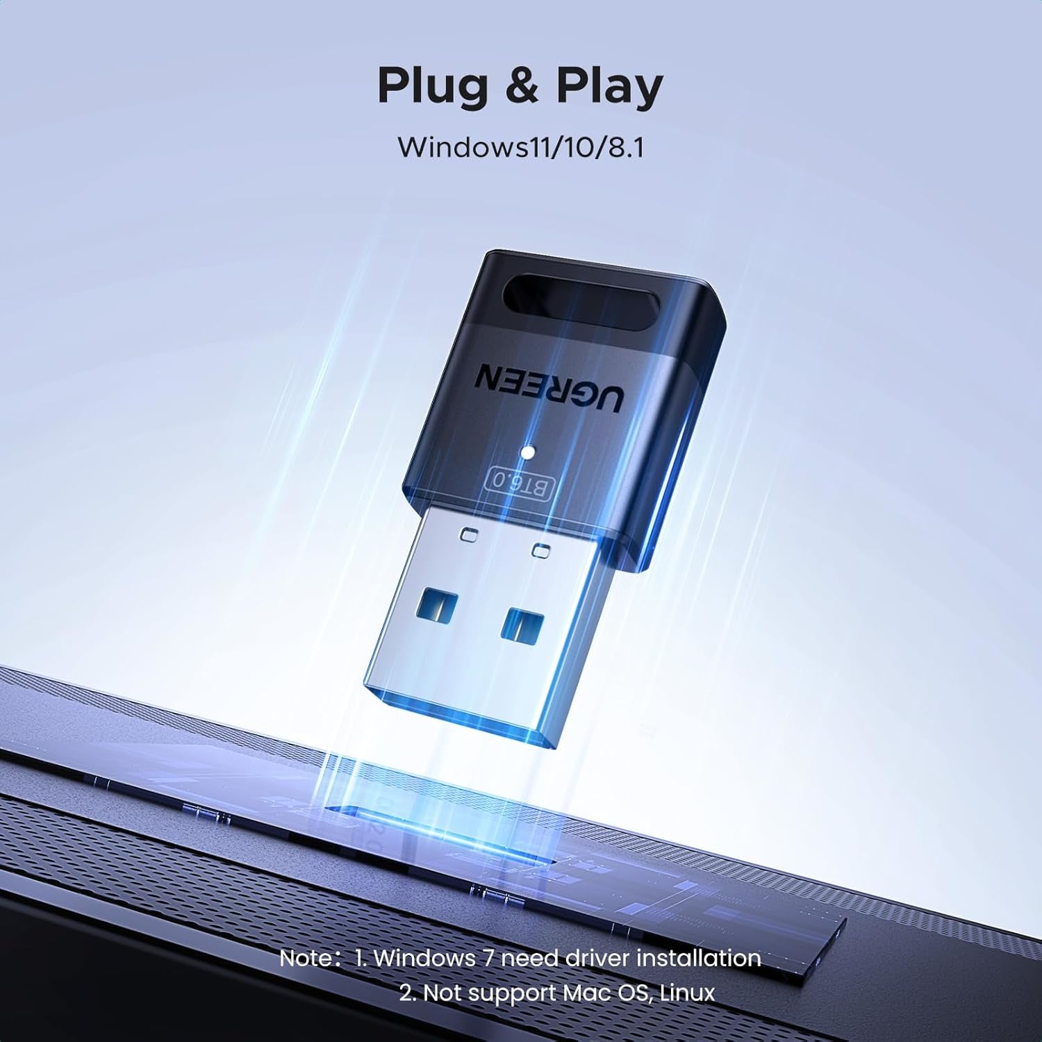 Ugreen Bluetooth 6.0 USB Adapter image 2