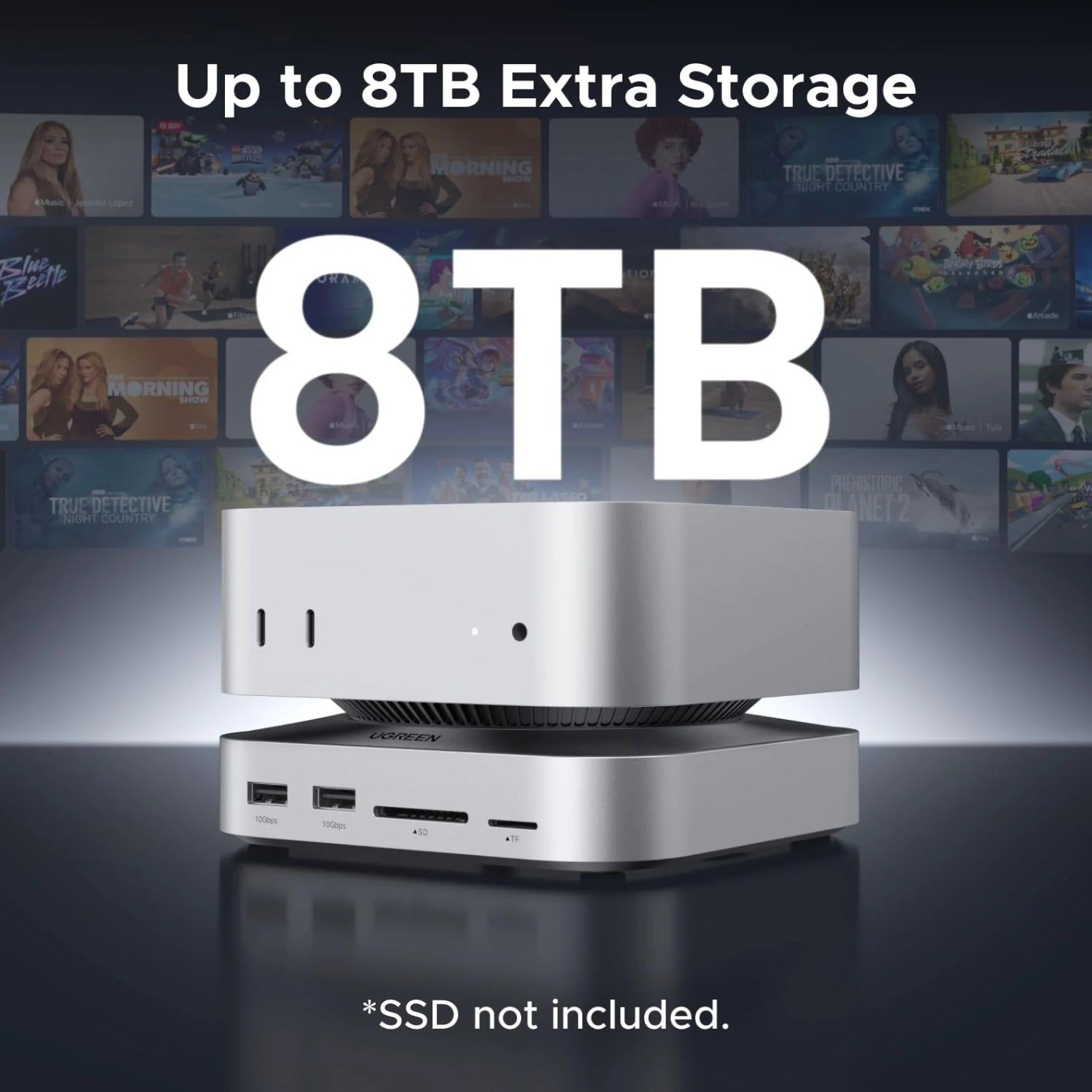 Ugreen Mac Mini M4 11-IN-1 Dock With SSD Enclosure image 5