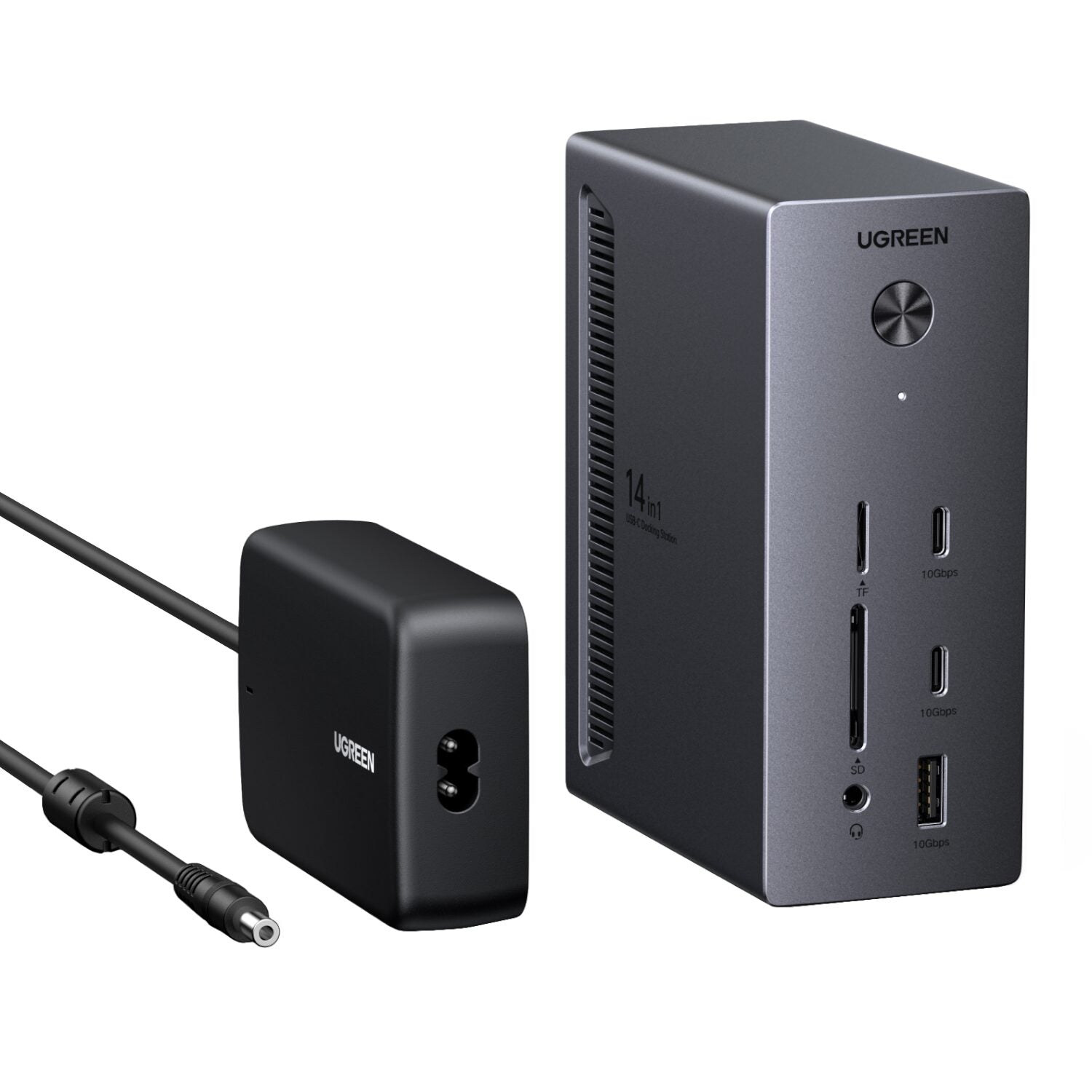 Ugreen 14-IN-1 USB Type-C To USB/2X HDMI/DP/RJ45 Docking Station image 3