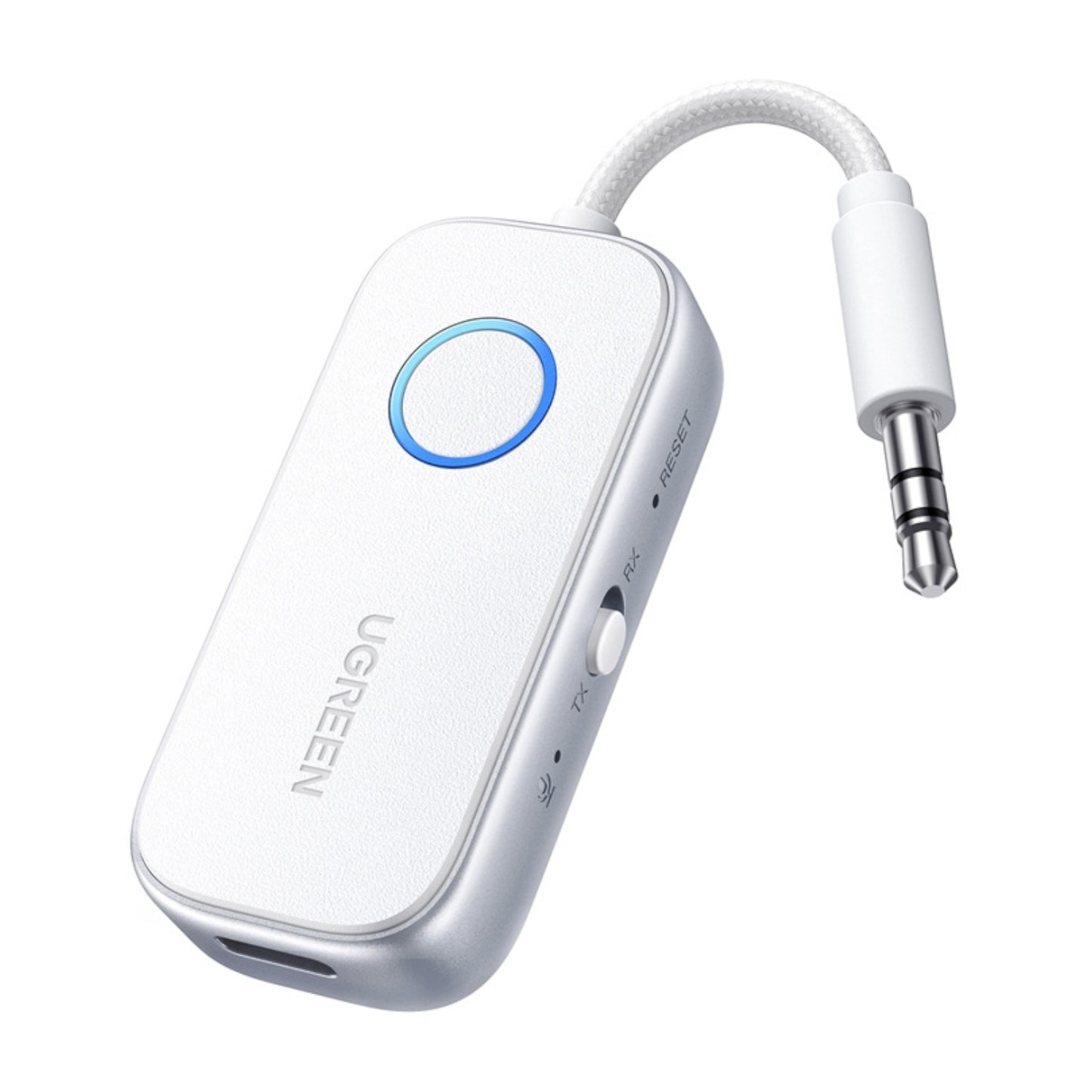 Ugreen 3.5MM Bluetooth 5.4 Audio Receiver/Transmitter White