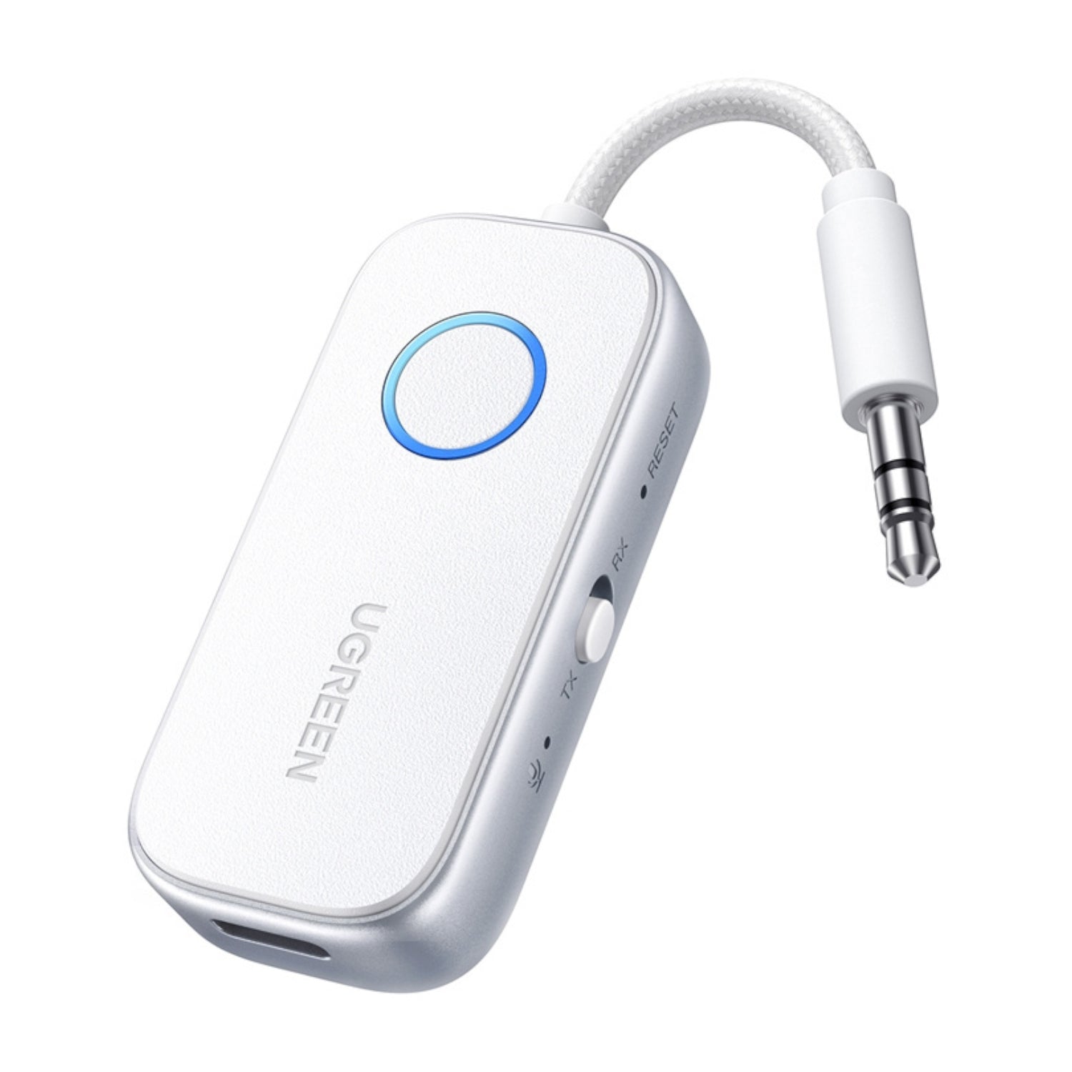 Ugreen 3.5MM Bluetooth 5.4 Audio Receiver/Transmitter White