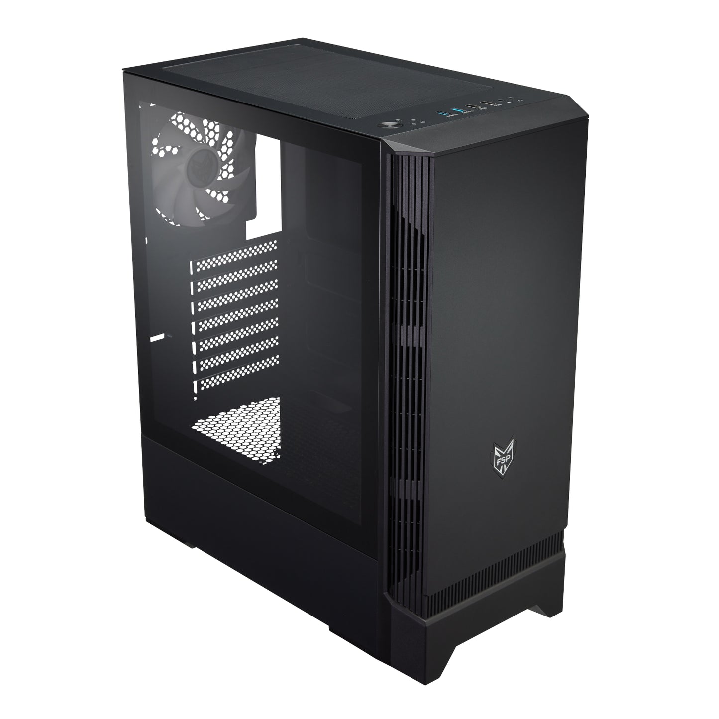 Fsp ATX Gaming Chassis Black