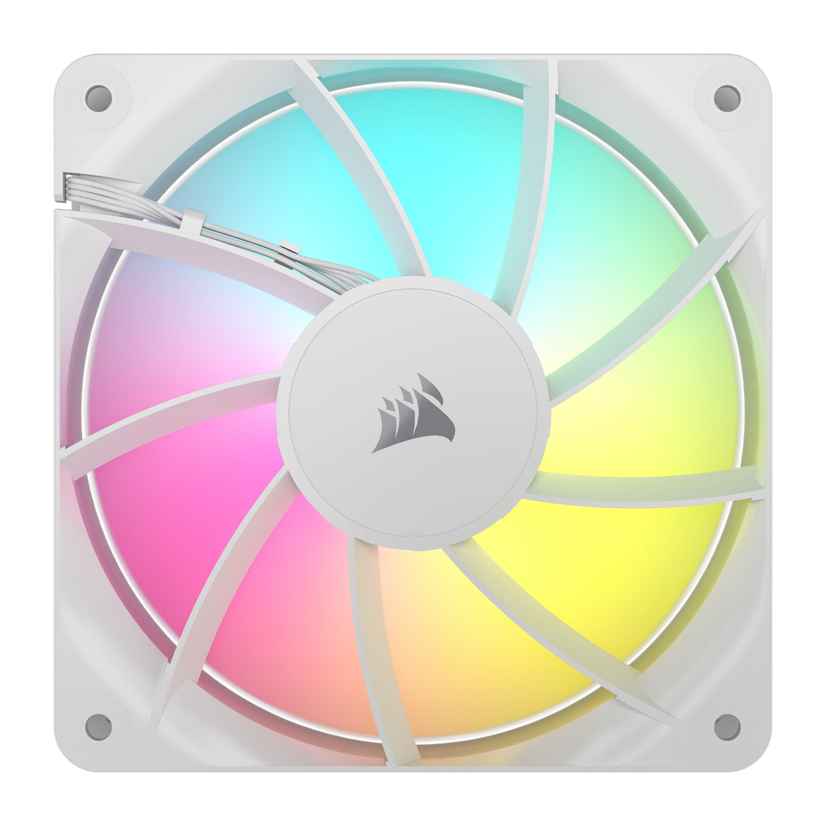 Corsair RS120 ARGB 120MM PWM Fans Triple Pack White image 4