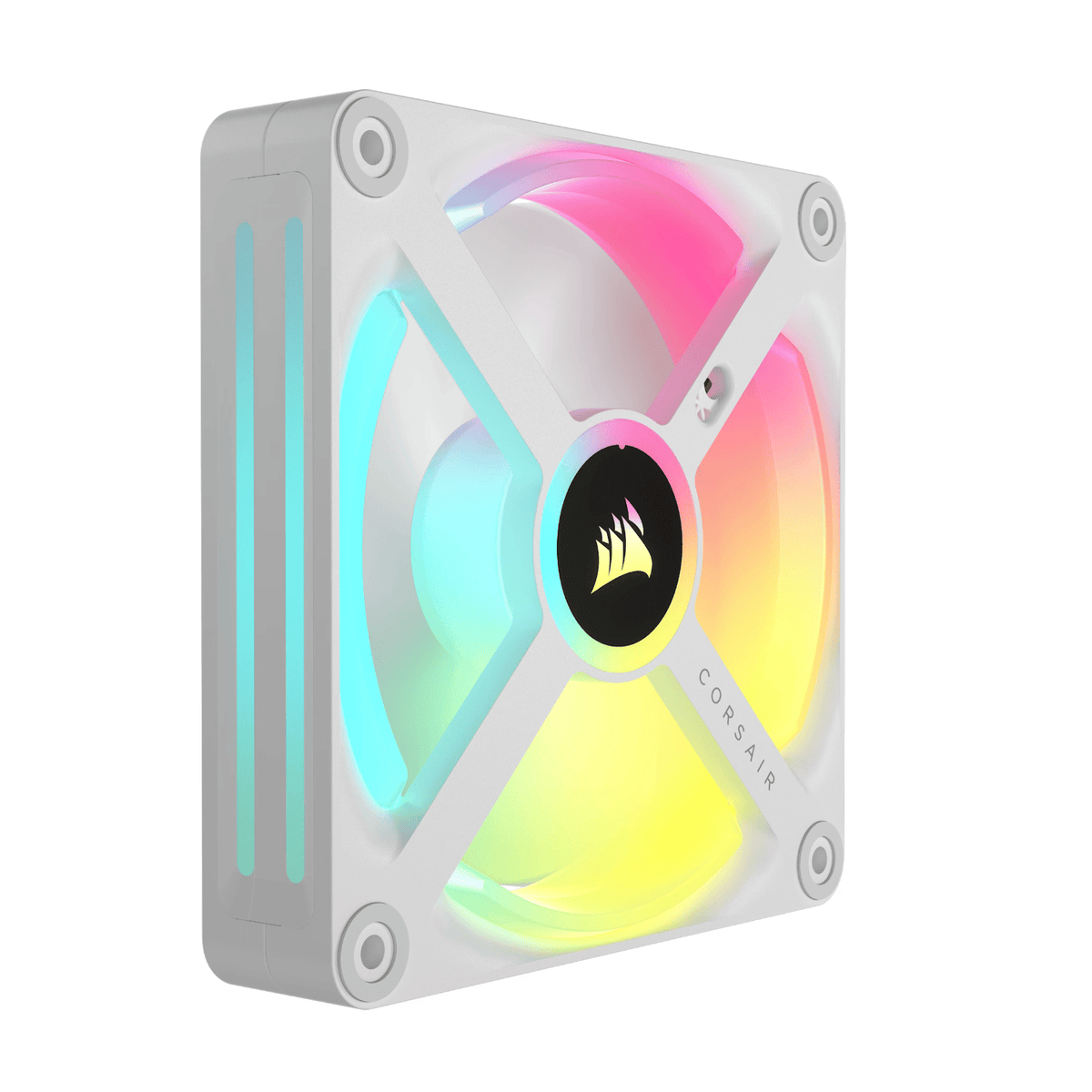Corsair Icue Link QX120 RGB 120MM PWM PC Fan Expansion Kit White image 3