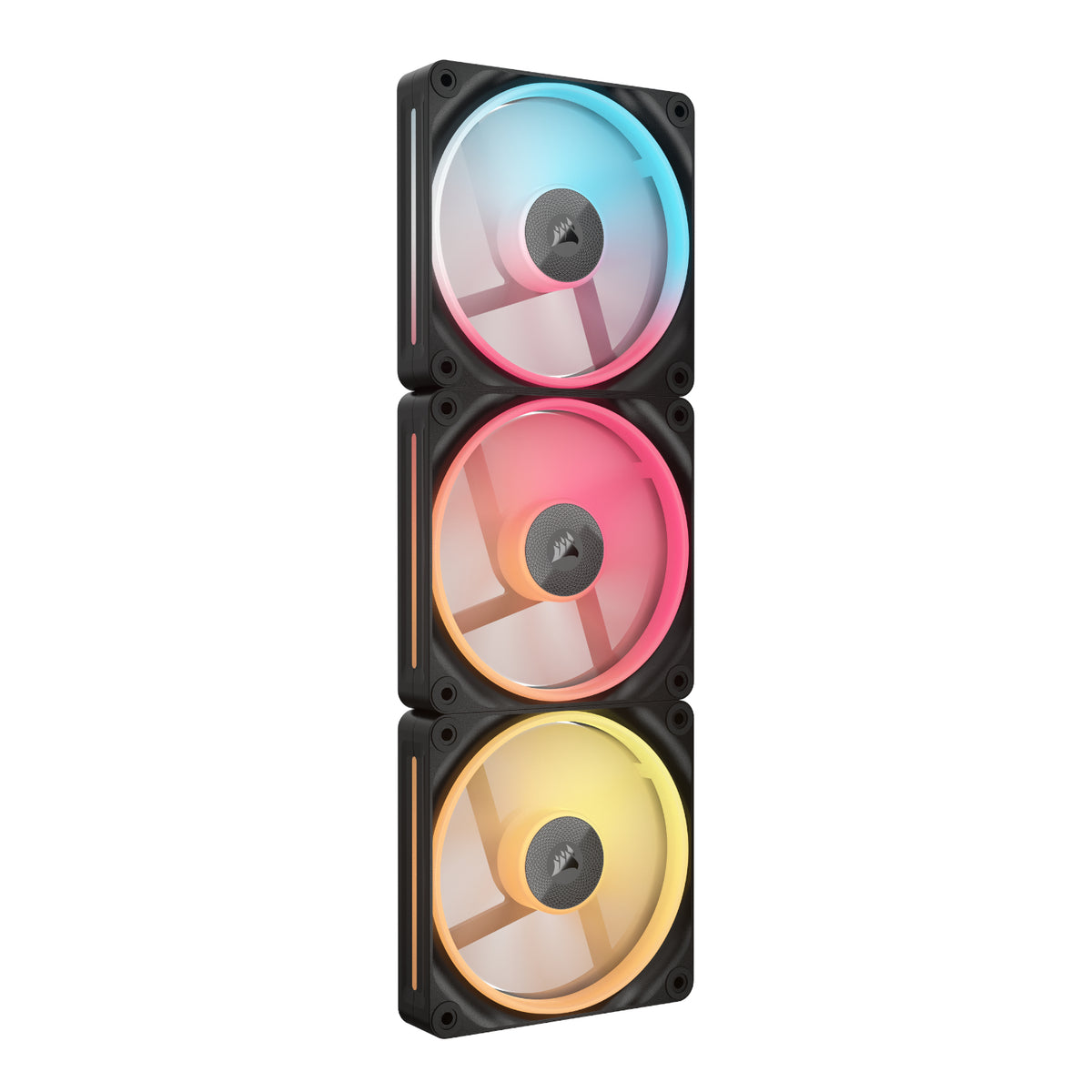 Corsair Icue Link LX120-R RGB 120MM PWM Reverse Fans Starter Kit 3-PACK image 4