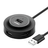 Ugreen 4-IN 1 USB 2.0 Hub (20777) Black