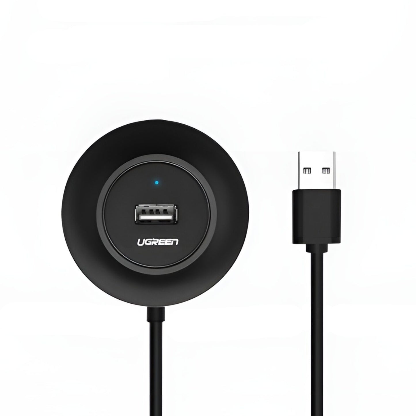 Ugreen 4-IN 1 USB 2.0 Hub (20777) Black image 2