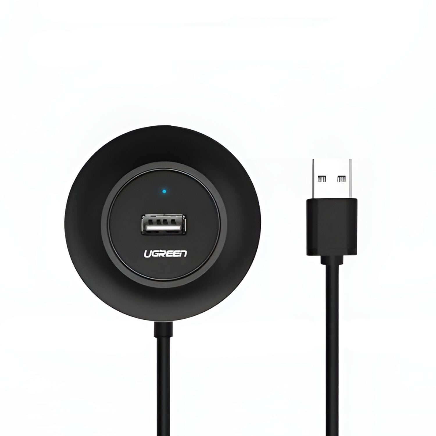 Ugreen 4-IN 1 USB 2.0 Hub (20777) Black image 2