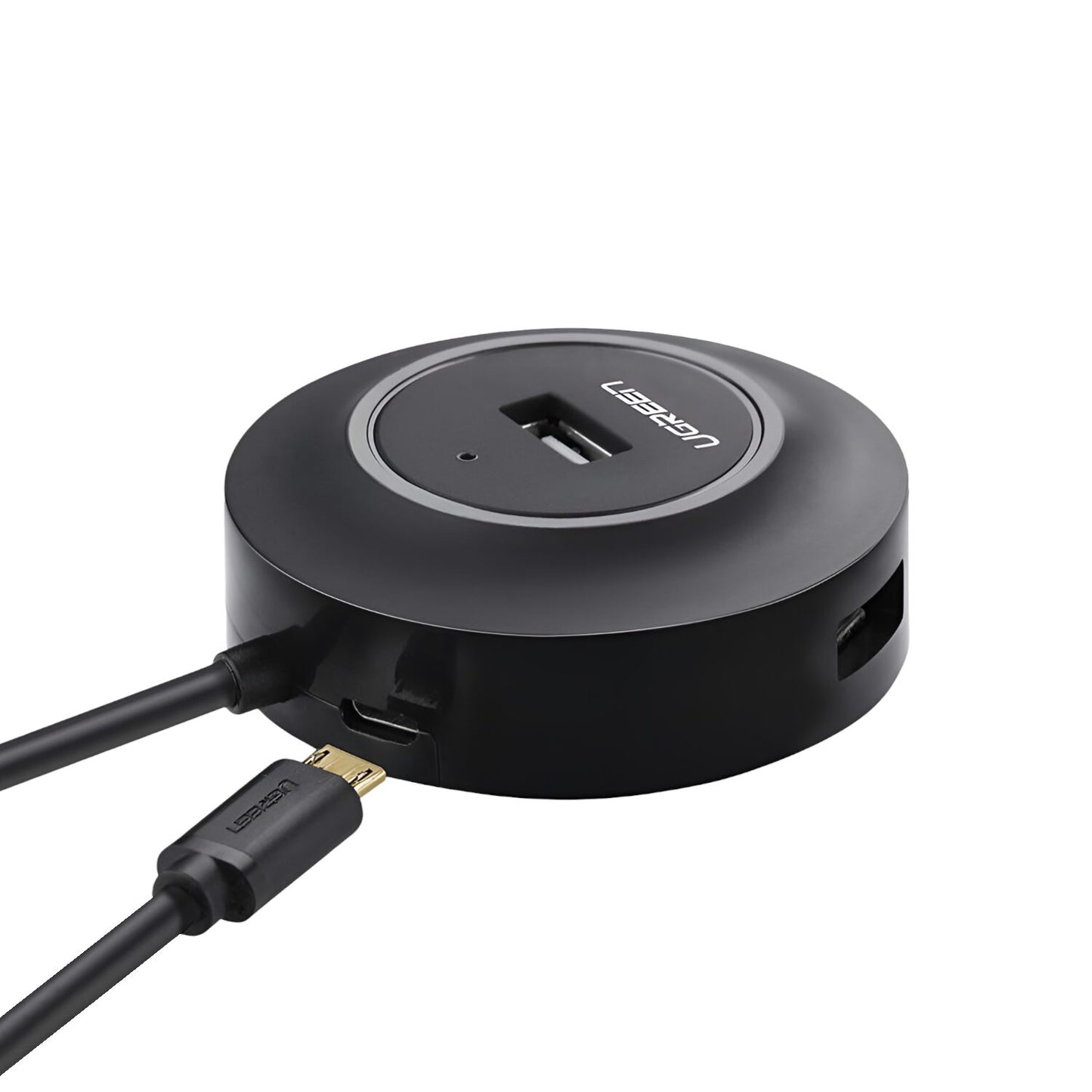 Ugreen 4-IN 1 USB 2.0 Hub (20777) Black image 3