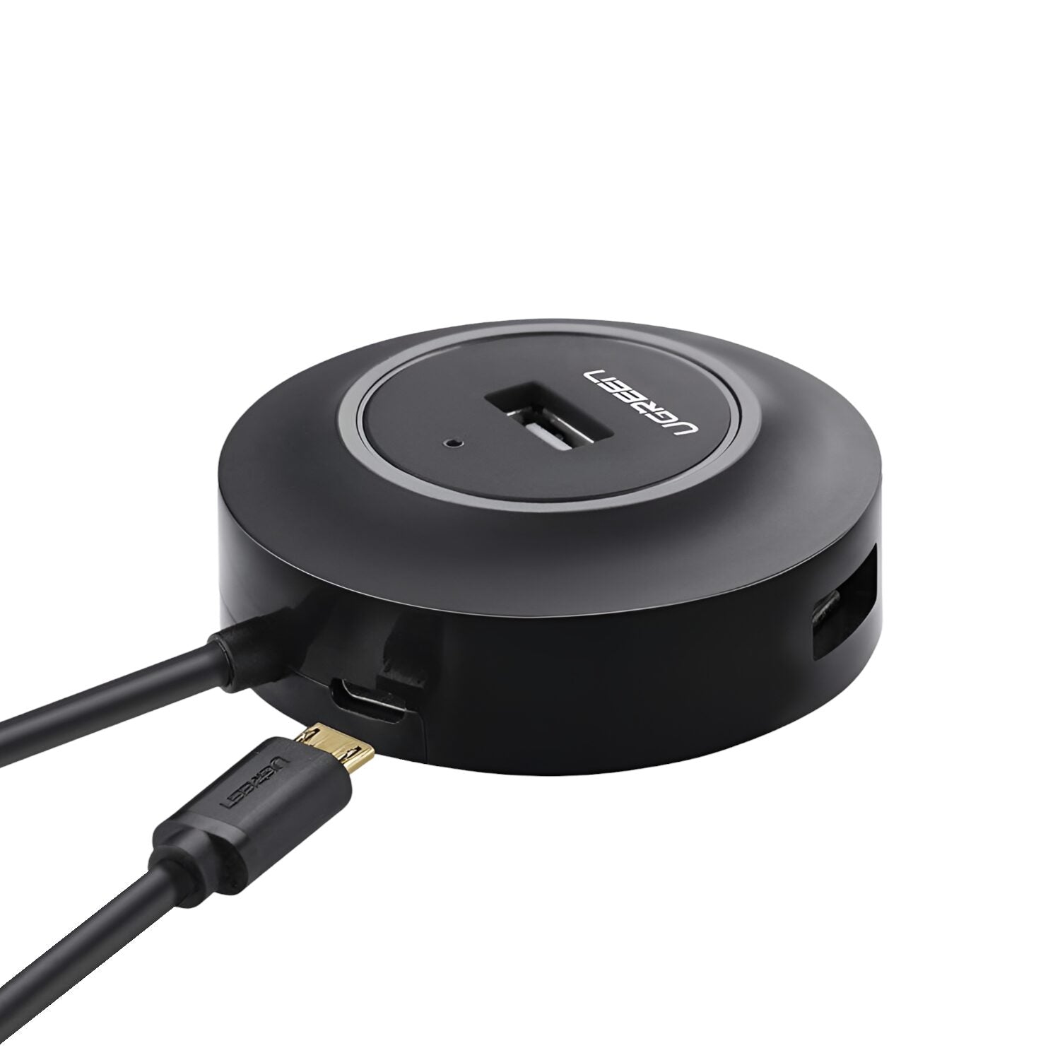 Ugreen 4-IN 1 USB 2.0 Hub (20777) Black image 3