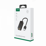 Ugreen CR110 Ethernet Adapter | USB 2.0 To RJ45 Black image 5
