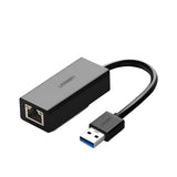Ugreen CM111 USB3.0 To RJ5 Gigabit Ethernet Adapter Black