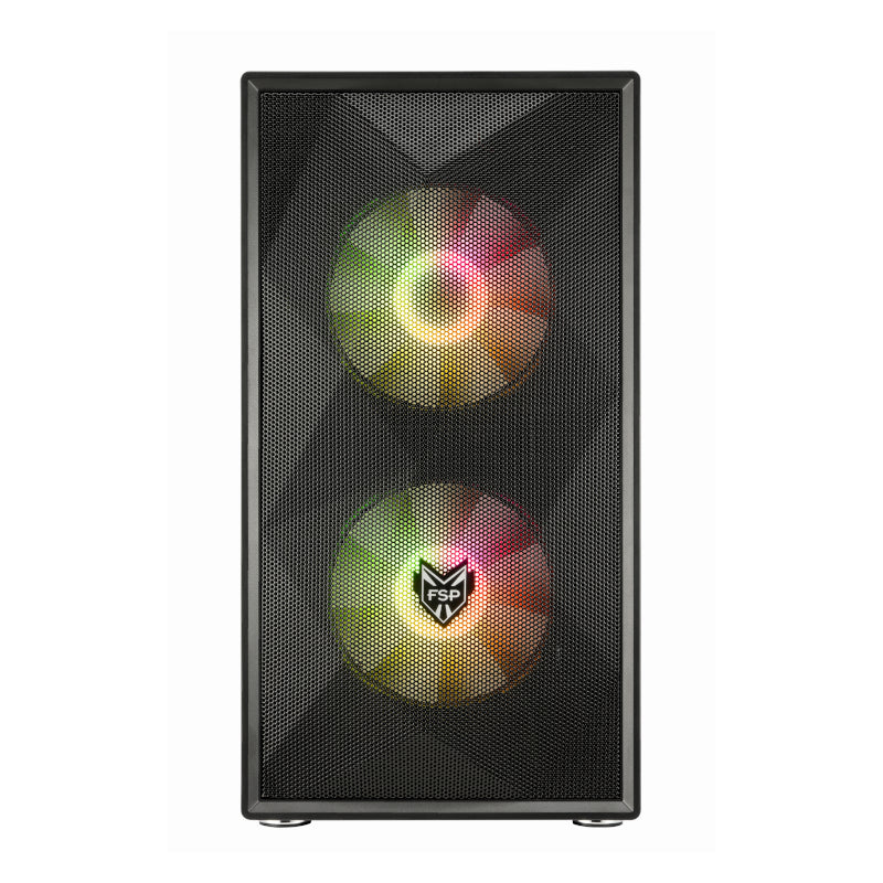Fsp Micro-Atx Gaming Chassis Black image 3