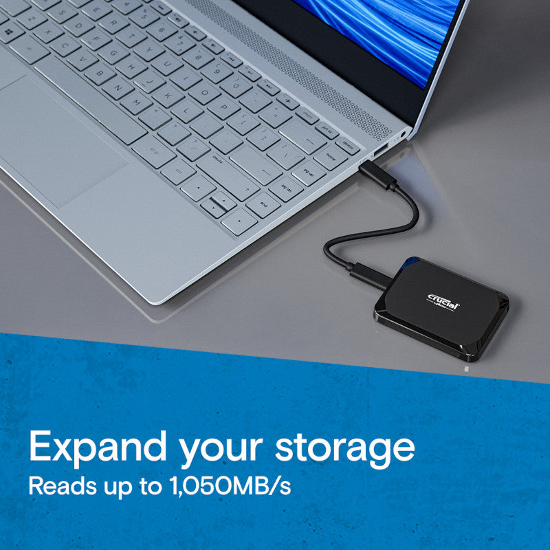 Crucial X9 2TB Type-C Portable SSD image 2