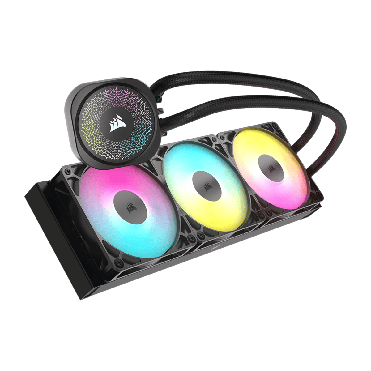 Corsair Nautilus 360 RS ARGB Liquid CPU Cooler Black image 2