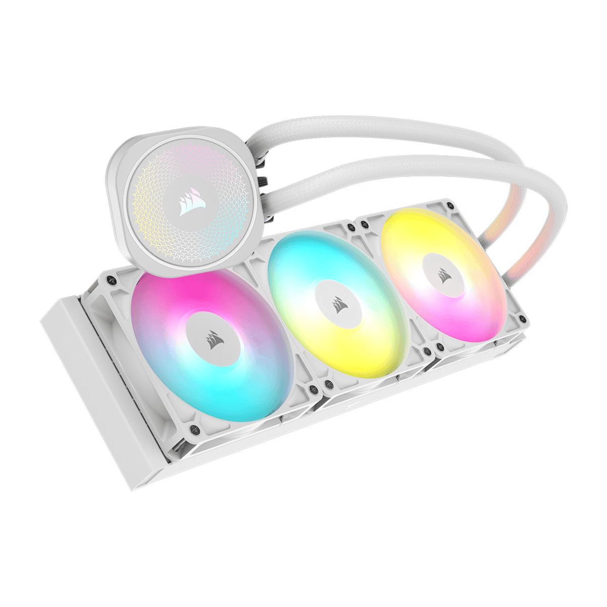 Corsair Nautilus 360 RS ARGB Liquid CPU Cooler White image 2