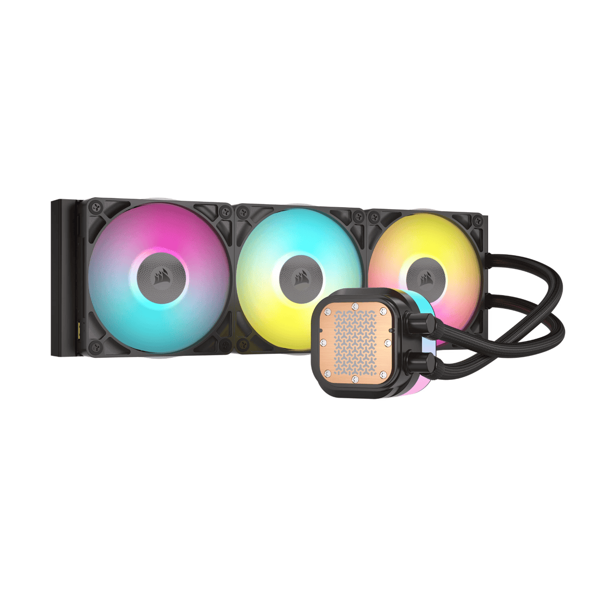 Corsair Icue Link Titan 360 Rx RGB Aio Liquid CPU Cooler Black image 2