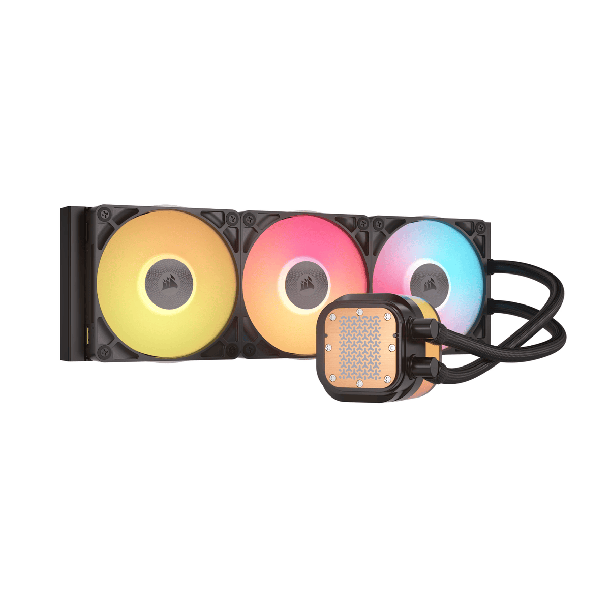 Corsair Icue Link Titan 360 Rx Lcd Liquid CPU Cooler Black image 2