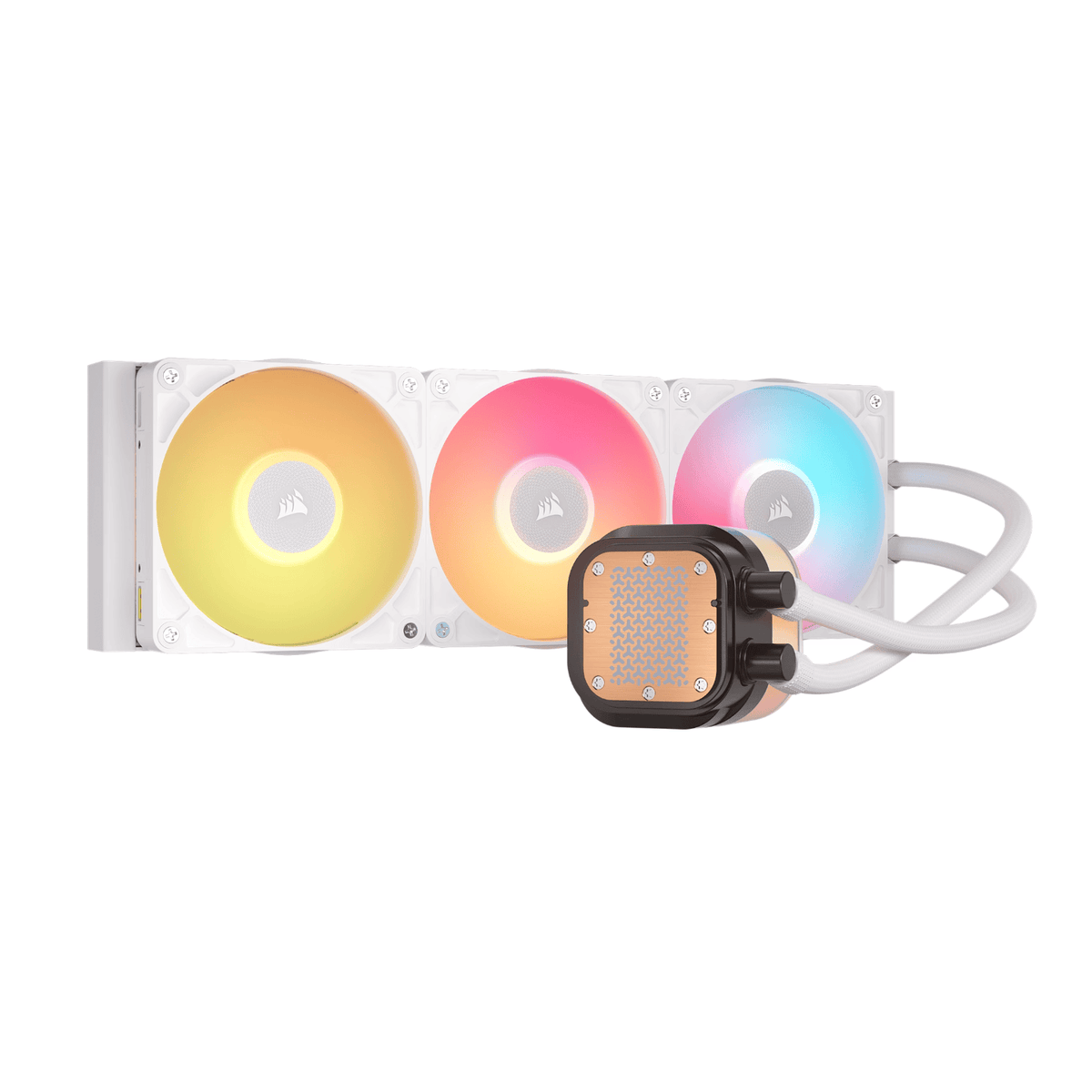 Corsair Icue Link Titan 360 Rx Lcd Liquid CPU Cooler White image 2