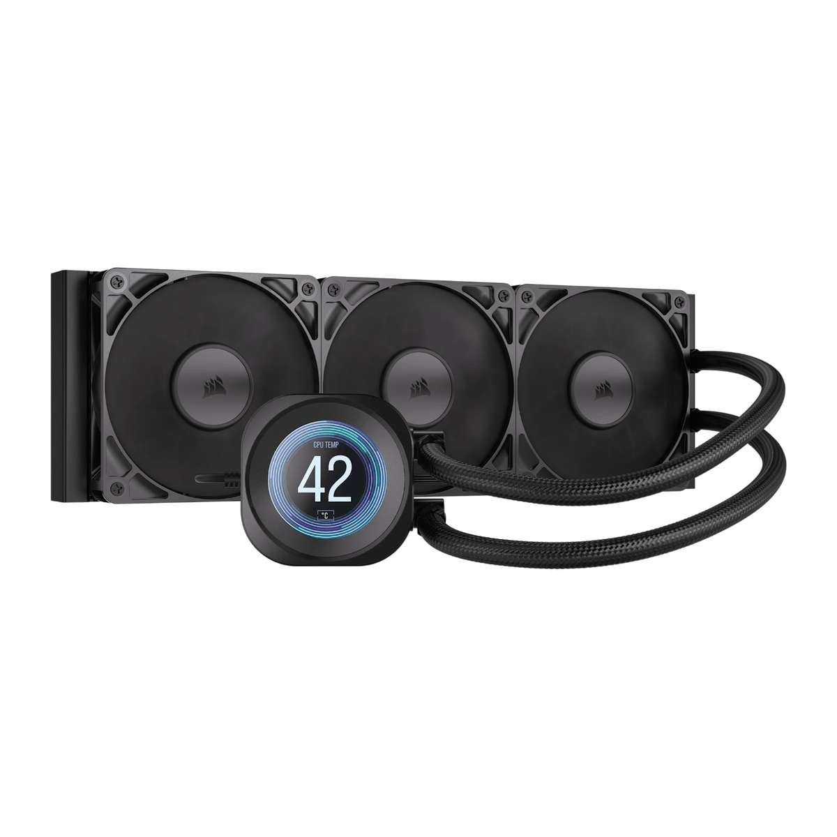 Corsair Nautilus 360 RS Lcd Liquid CPU Cooler Black