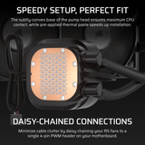 Corsair Nautilus 360 RS Lcd Liquid CPU Cooler Black image 3
