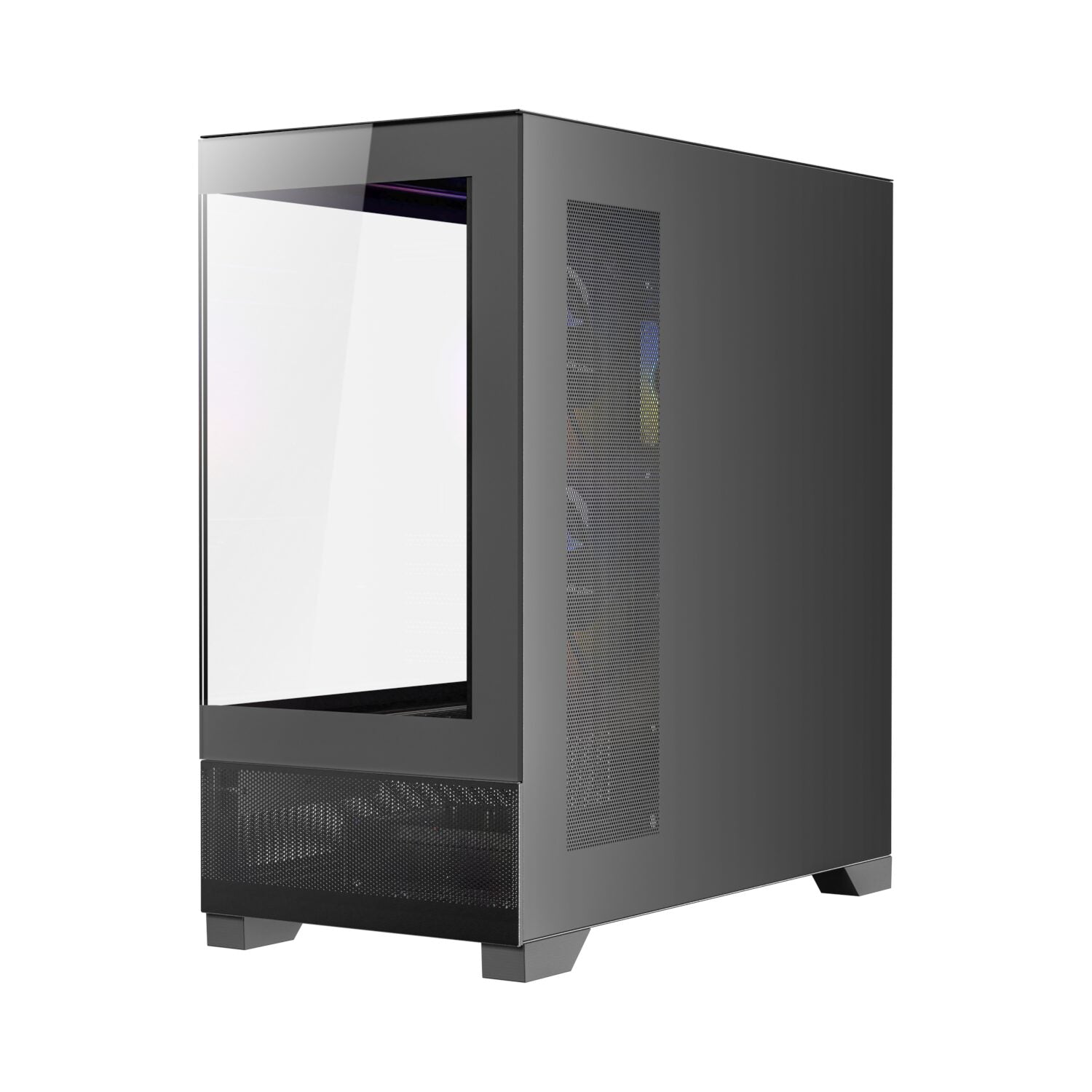 Antec Gaming Chassis | M-ATX | ITX | Type-C Black image 3