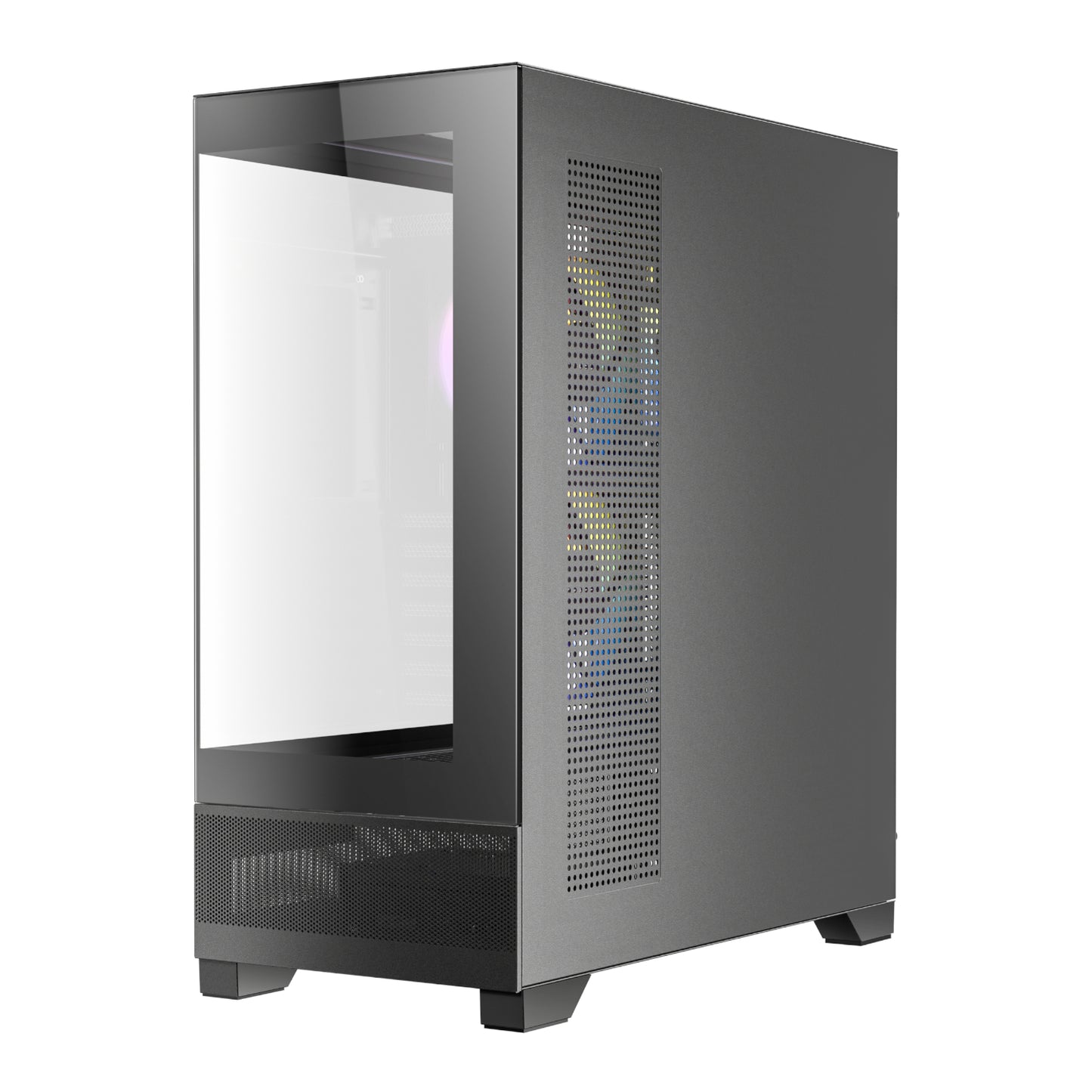 Antec CX700 ARGB ATX | Micro-Atx | ITX ARGB Mid-Tower Gaming Chassis Black image 3