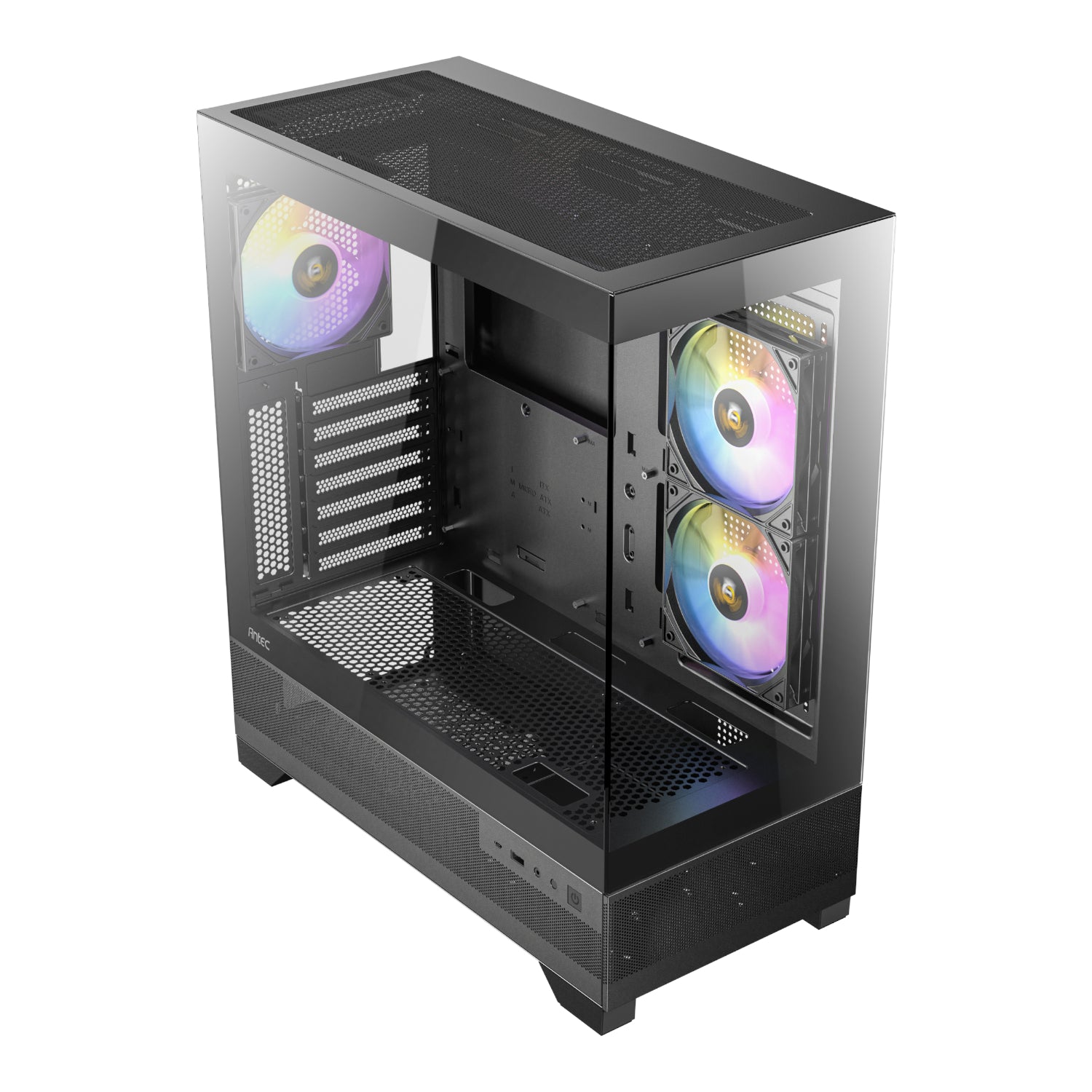 Antec CX700 ARGB ATX | Micro-Atx | ITX ARGB Mid-Tower Gaming Chassis Black image 5
