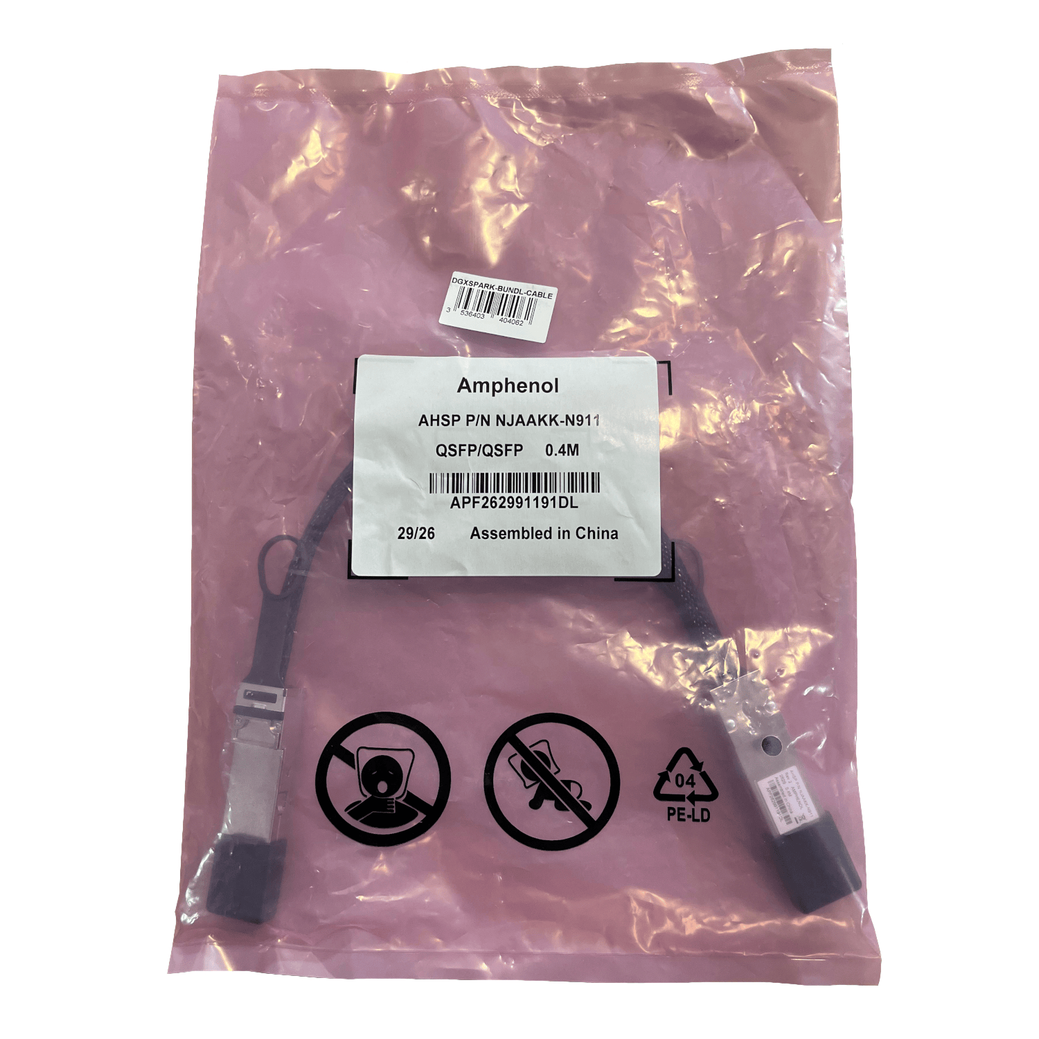 Pny Dgx Spark CONNECTX-7 Connector Cable 40 Cm image 2