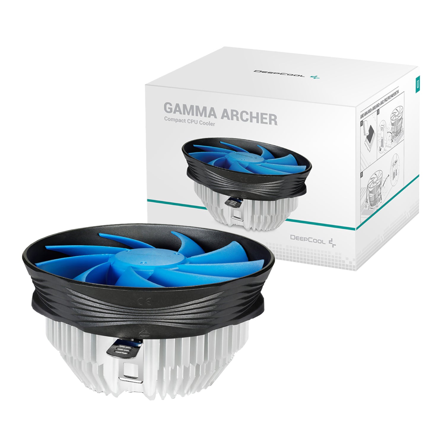 Deepcool Gamma Archer 120MM CPU Cooler Black/Blue