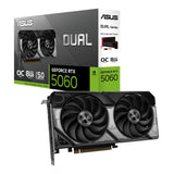 Asus Dual Geforce Rtx 5060 Oc Edition 8GB GDDR7 Graphics Card