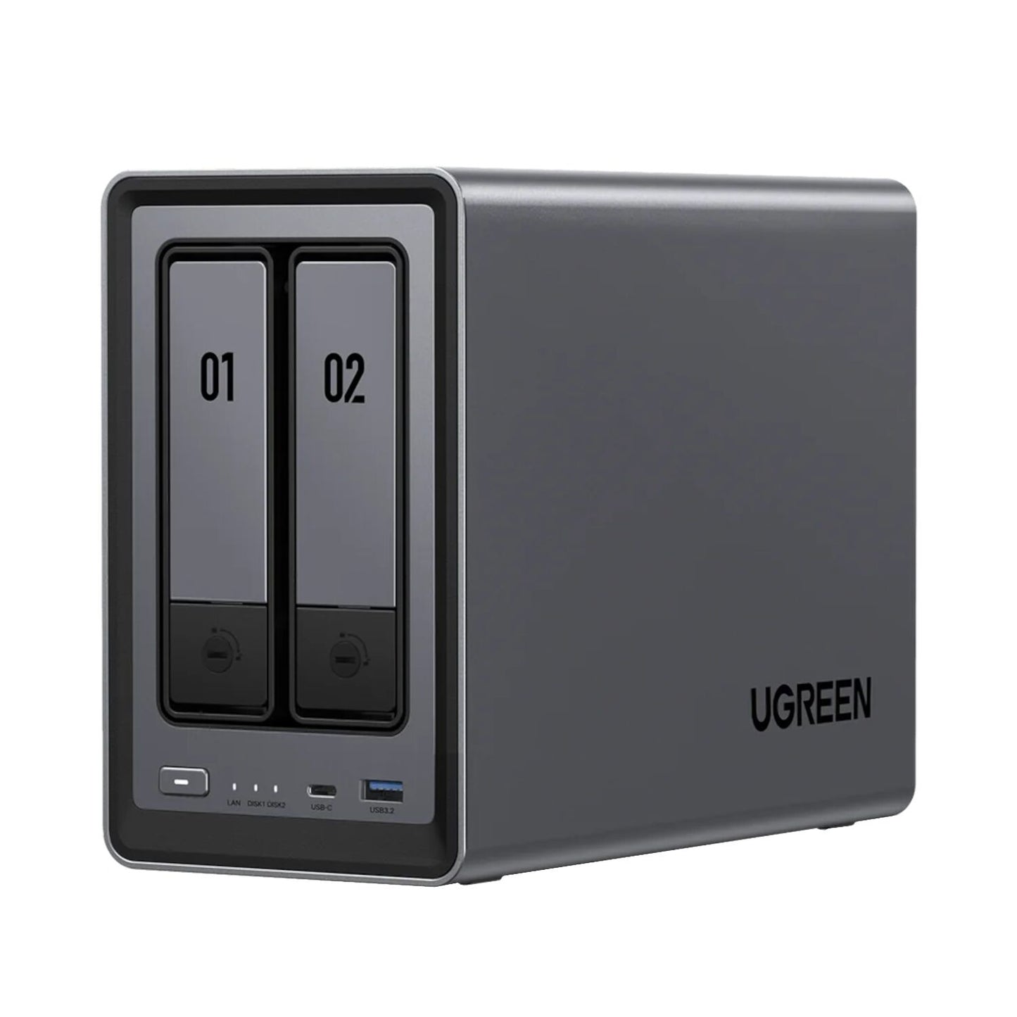 Ugreen Nasync DXP2800 2 Bay Nas With Seagate Ironwolf Nas 16TB SATA Hard Drive V2 Bundle (2X 8TB) image 2
