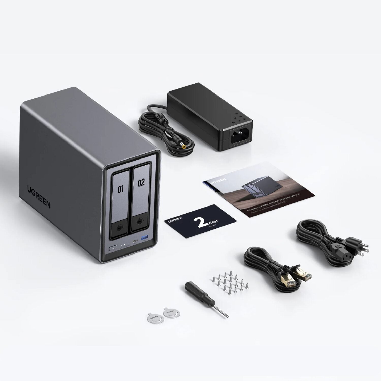 Ugreen Nasync DXP2800 2 Bay Nas image 4