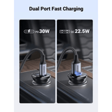 Ugreen Car Charger Fast Charging 30W 2PORTS image 6
