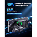 Ugreen 63W Type-C + USB A Fast Car Charger image 4