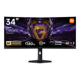 Xiaomi G34WQI 34" 1440P Ultrawide Va Curved Gaming Monitor (180HZ, 1MS)