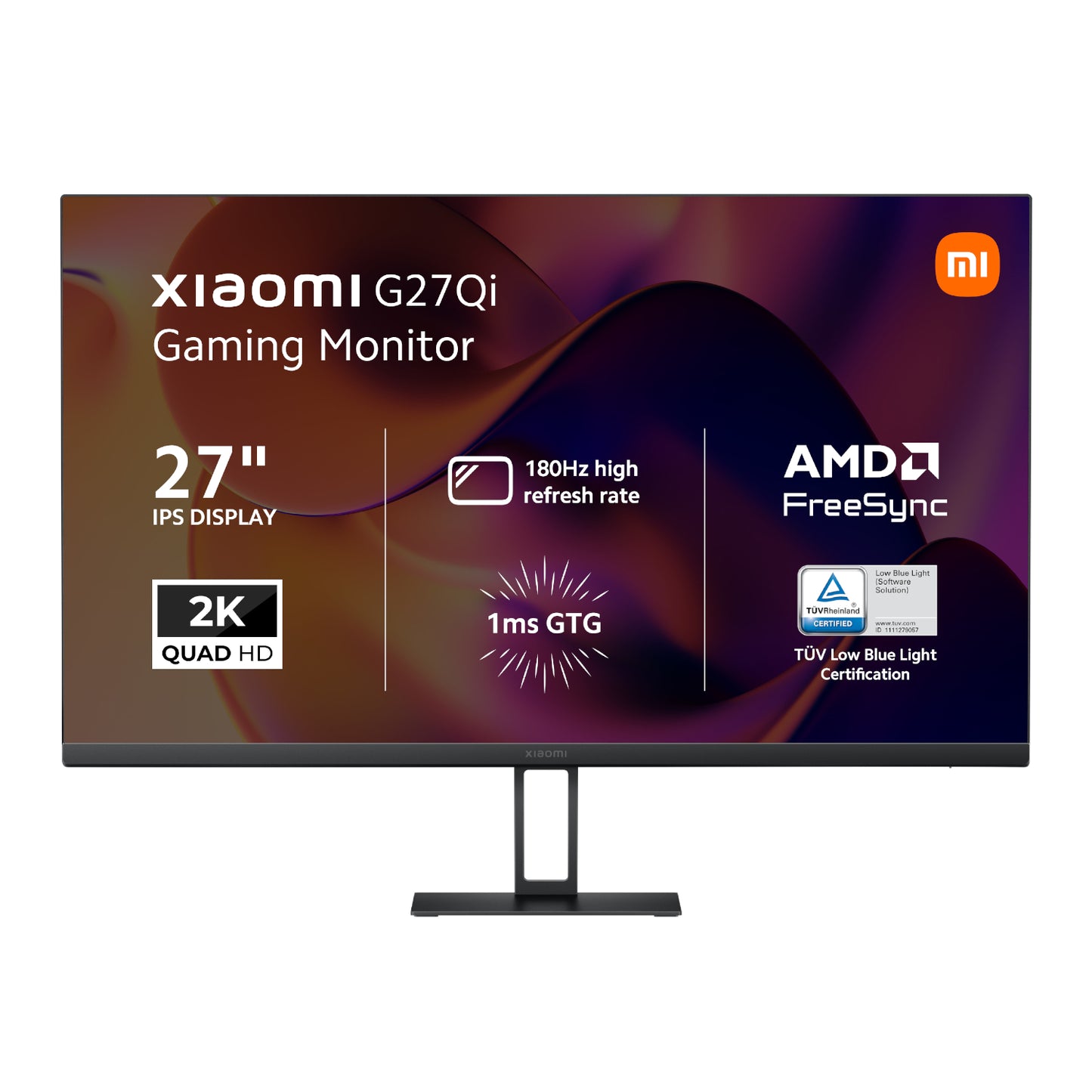 Xiaomi G27QI 27" 2K 1440P IPS Gaming Monitor (180HZ, 1MS)