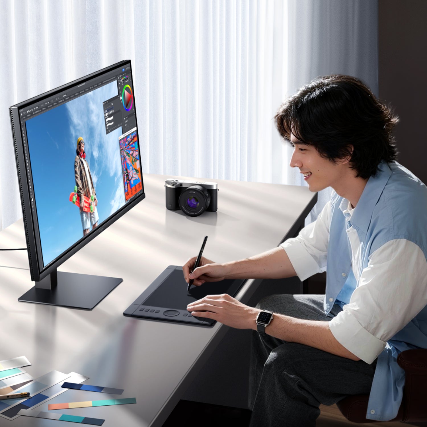 Xiaomi A27QI 2026 27" Inch 120HZ 2K IPS Office Monitor image 6