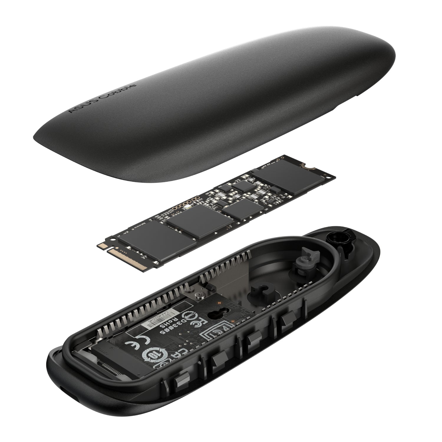Asus Cobble M.2 SSD Enclosure Black image 5