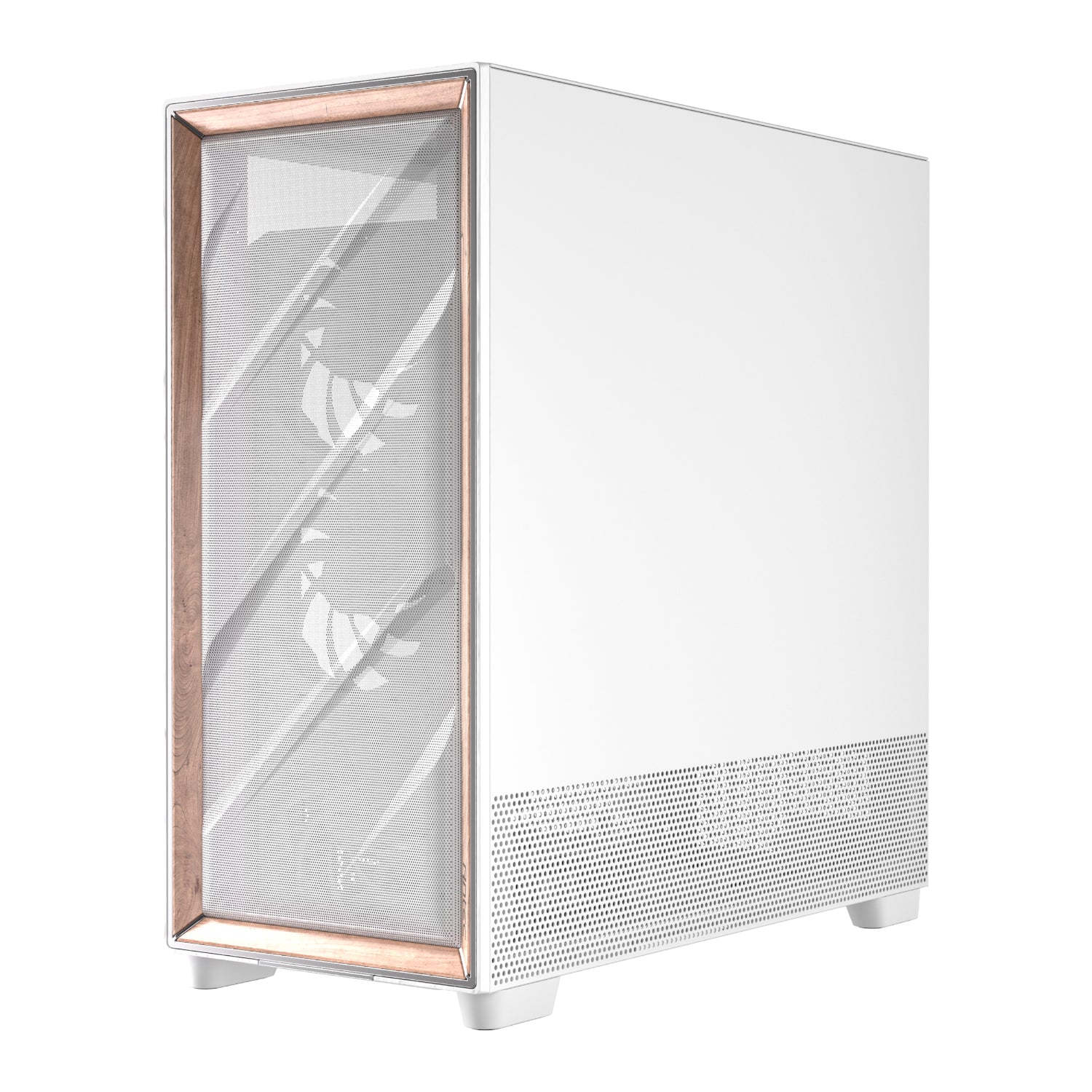 Antec Flux Pro E-Atx Full Tower Gaming Chassis – White image 3