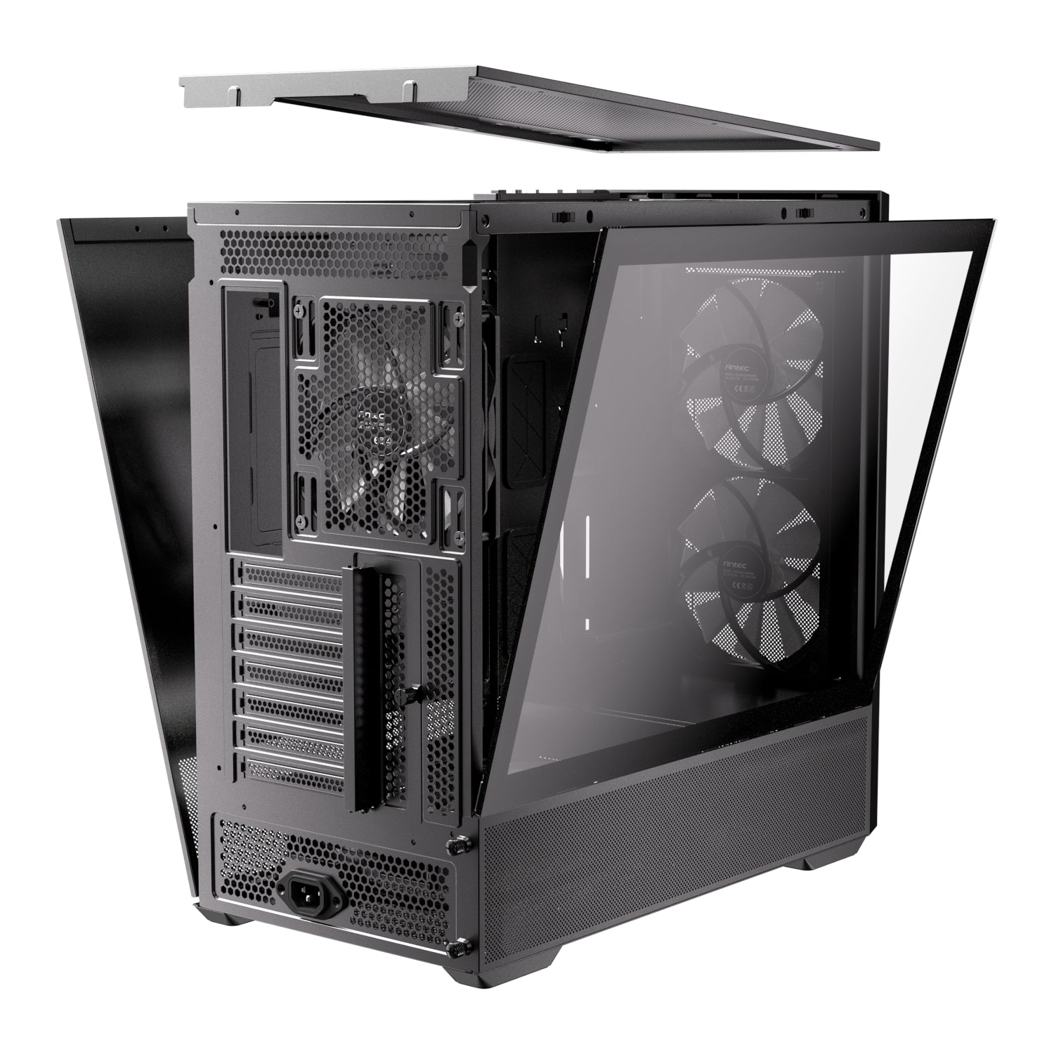 Antec ARGB ATX Mid Tower Gaming Chassis Black image 5