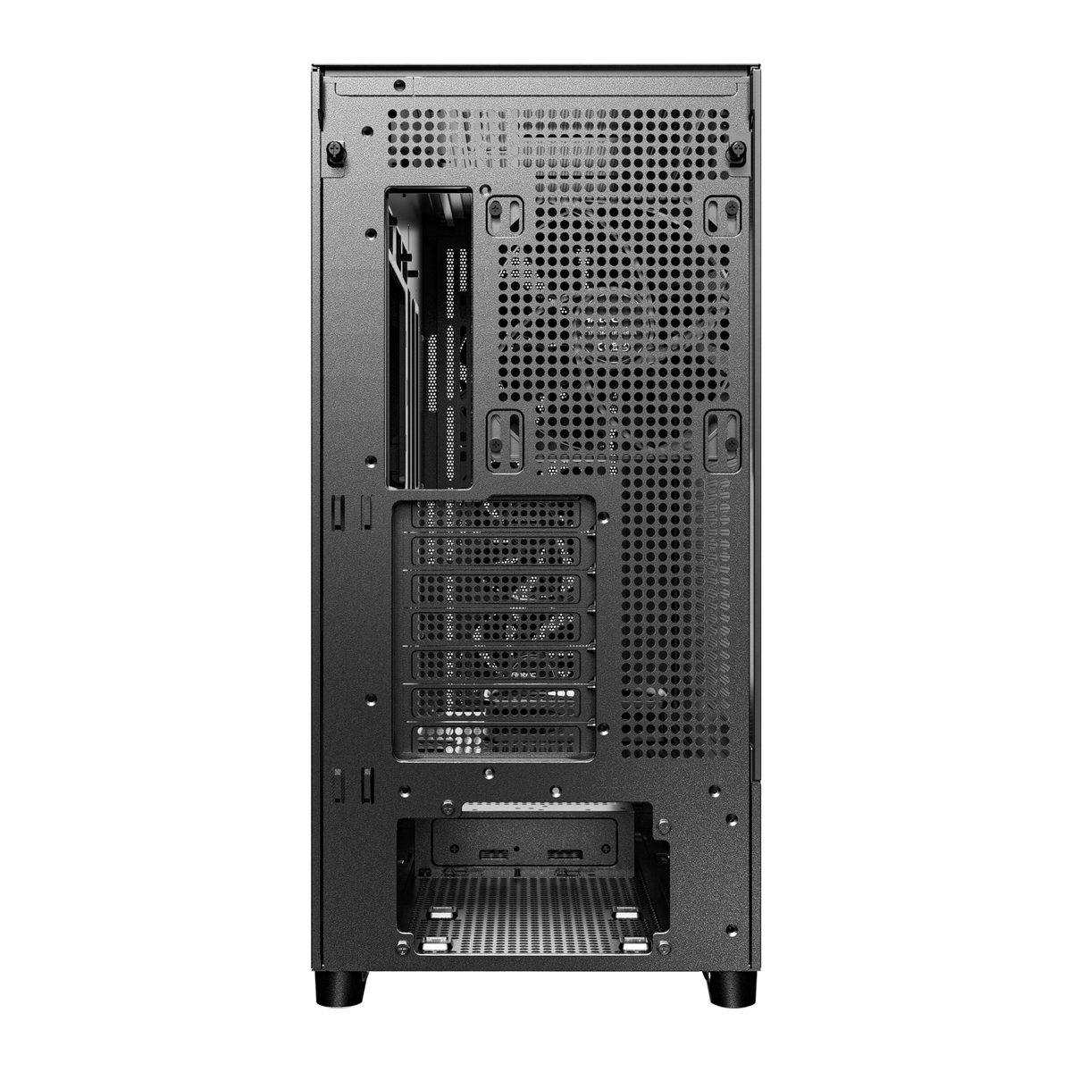 Antec Flux Antec E-Atx | ATX | Micro-Atx | ITX Mid-Tower Gaming Chassis Wood Front Panel- Black image 5