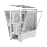 Antec Flux Mid-Tower E-Atx Gaming Chassis Wood Front Panel White image 5