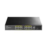 Cudy 16-PORT Unmanaged POE+ Switch Rack Mount