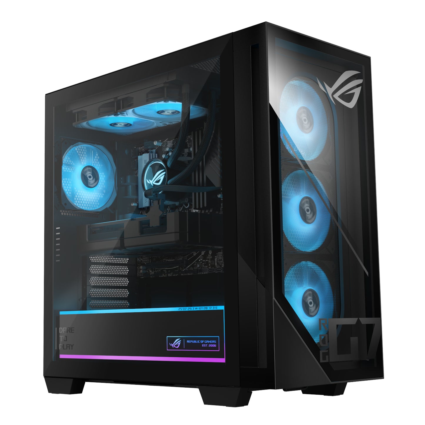Asus Rog G700 INTEL Ultra 5 255F Gaming PC | 16GB DDR5 | 1TB SSD | Win 11 Home
