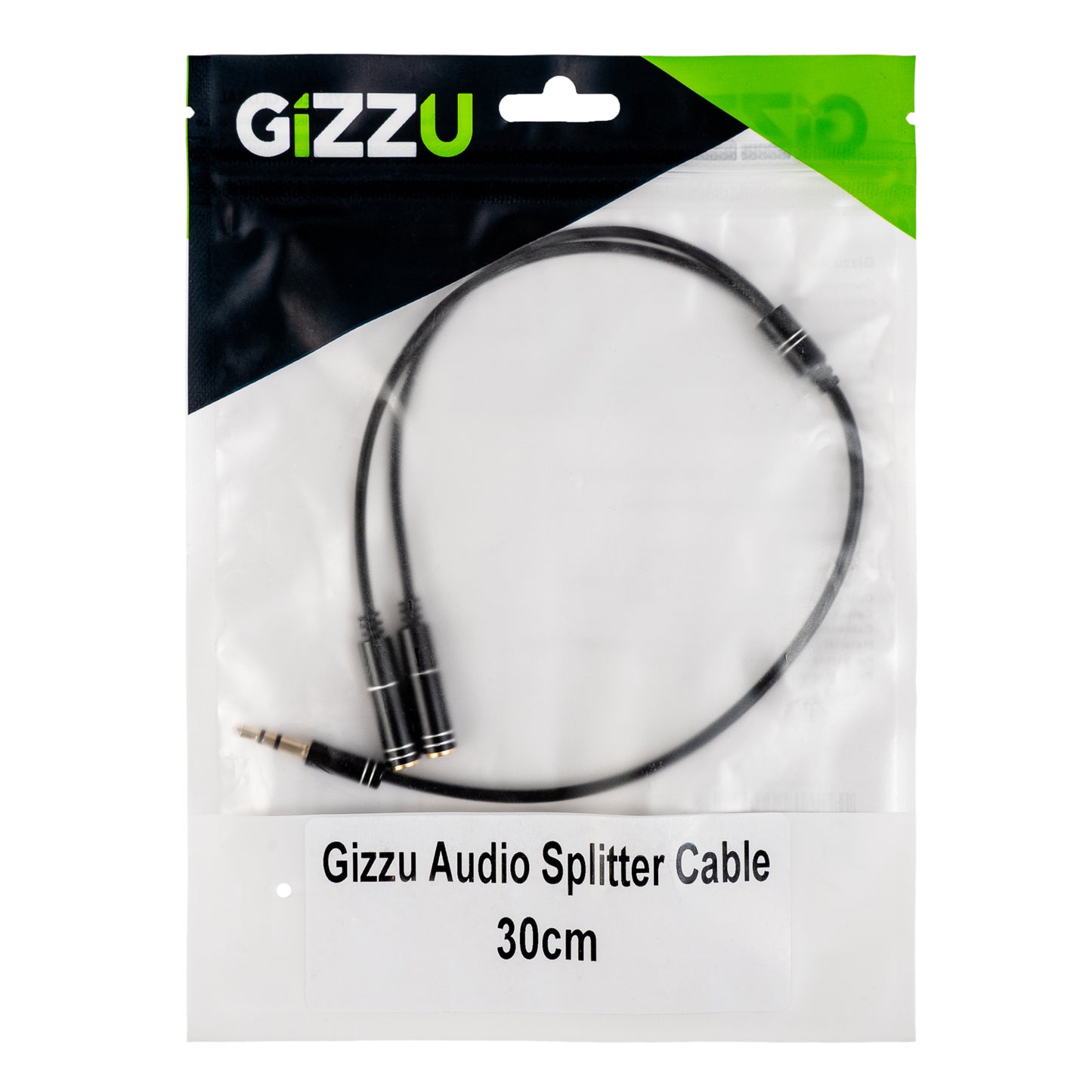 Gizzu 3-POLE Audio Splitter Cable Black image 4