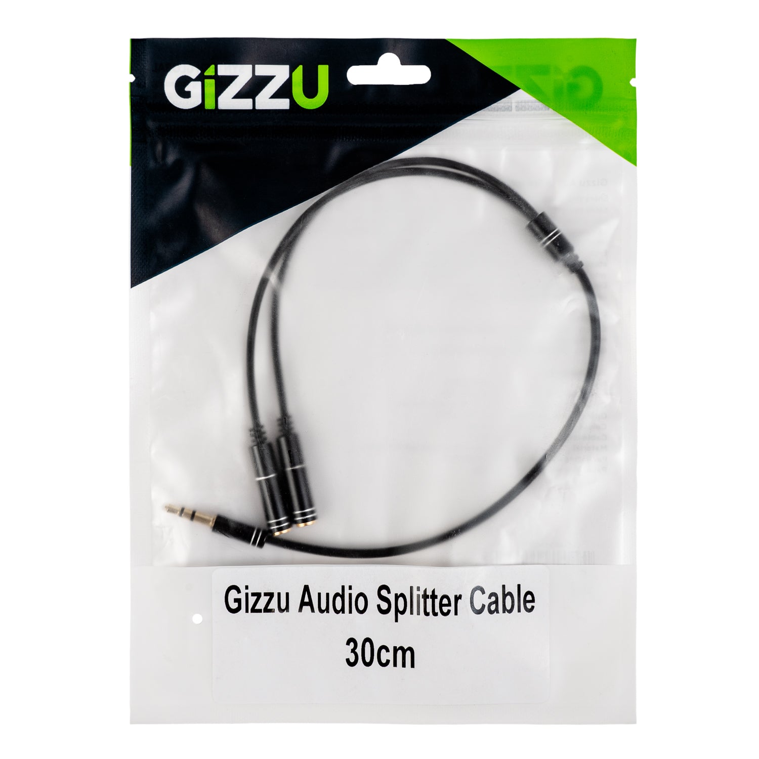 Gizzu 3-POLE Audio Splitter Cable Black image 4
