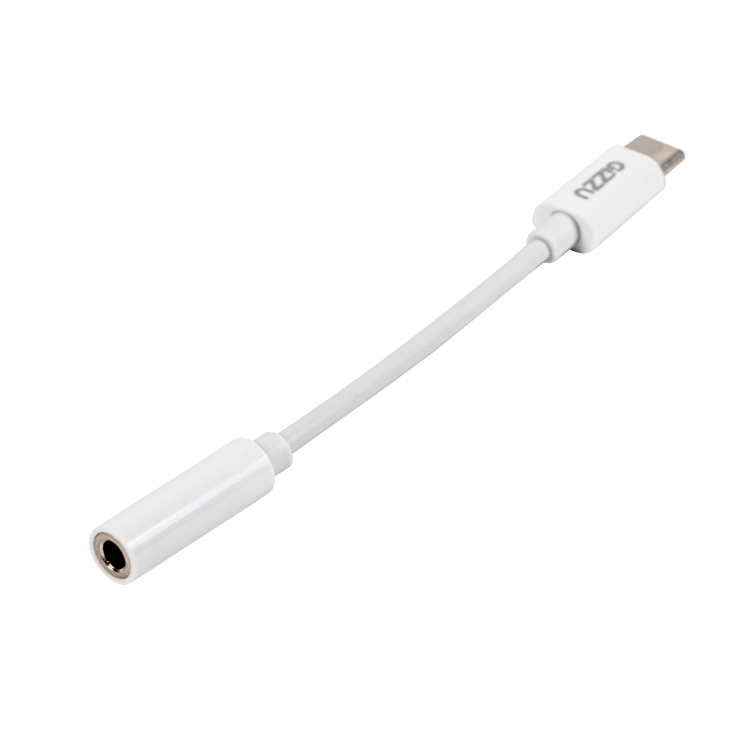 Gizzu USB Type-C To 3.5MM Aux Audio Adapter White image 2