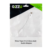 Gizzu USB Type-C To 3.5MM Aux Audio Adapter White image 4